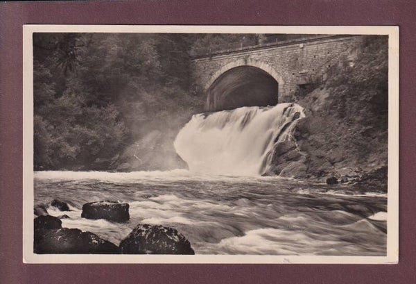Gorges de l'AREUSE - Pont de la baleine - 1951
