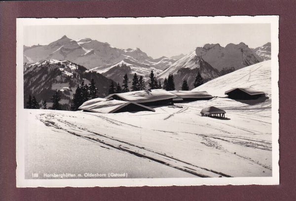 Gstaad - HORNBERGHÜTTEN - Oldenhorn - 1953