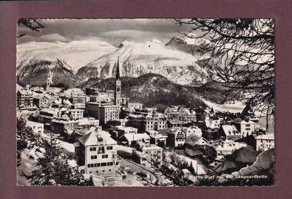 ST. MORITZ-DORF - Languardkette - 1955