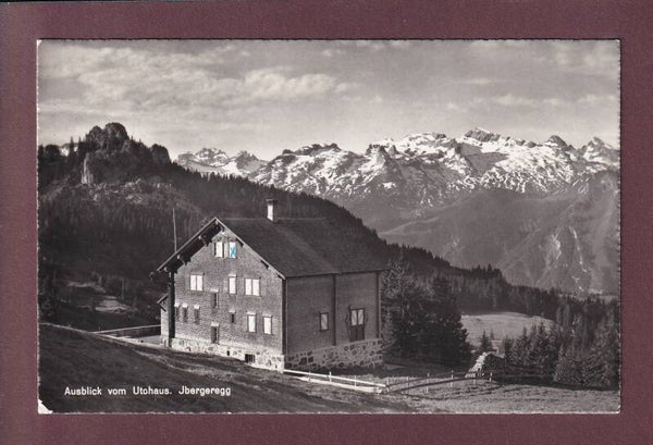 Ausblick vom UTOHAUS - Ibergeregg - 1961