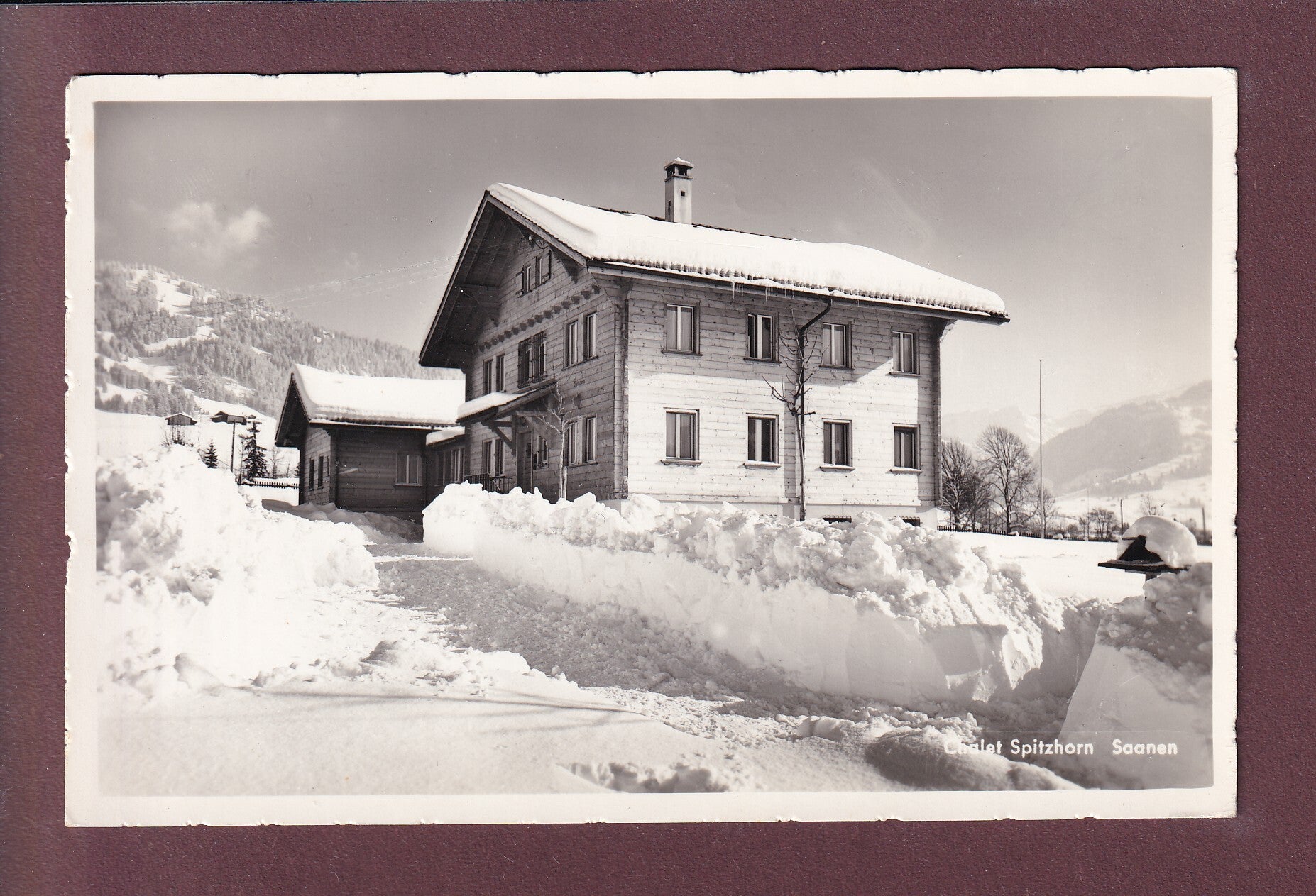 SAANEN - Chalet Spitzhorn - 1960