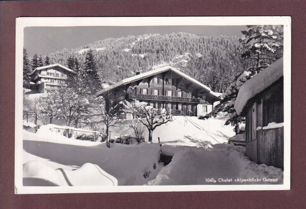 GSTAAD - Chalet Alpenblick - 1967