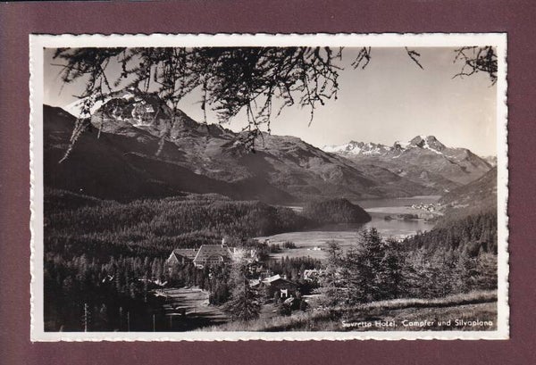 SUVRETTA HOTEL - Campfer - Silvaplana - 1939