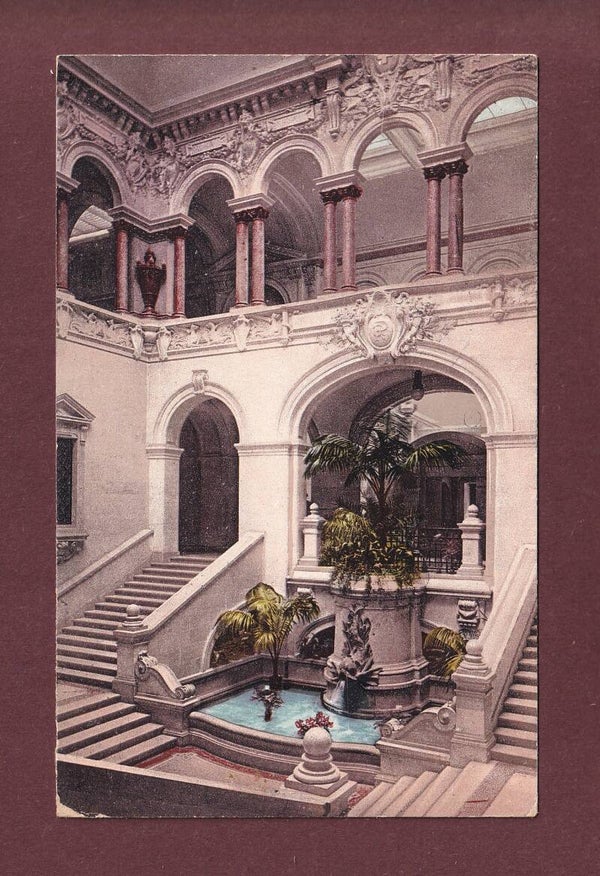LAUSANNE - Université - Fontaine fleurie - 1913