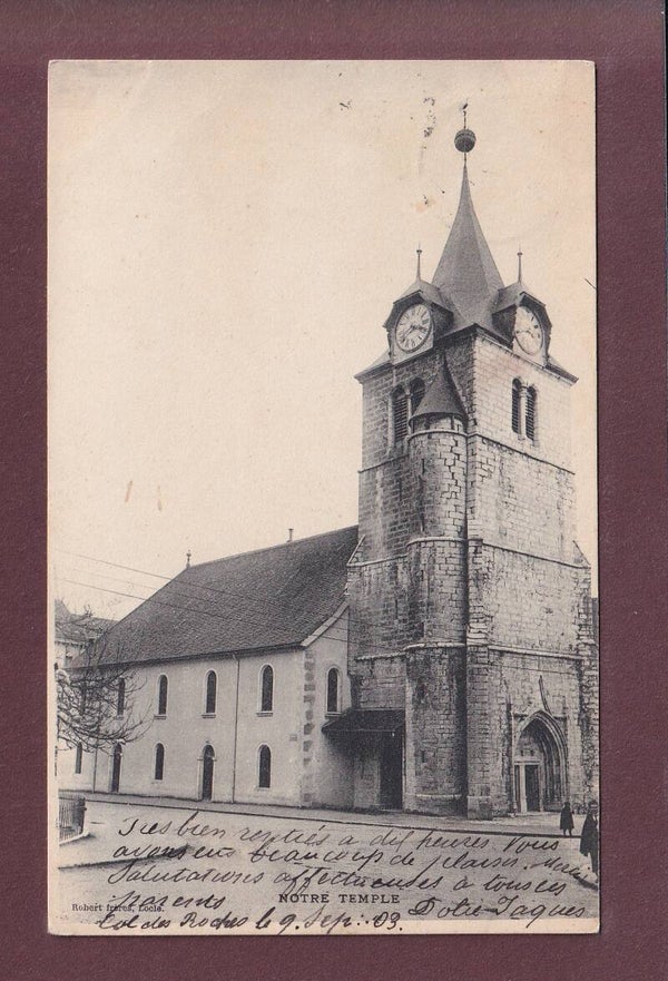 LE LOCLE - Le Temple - 1903