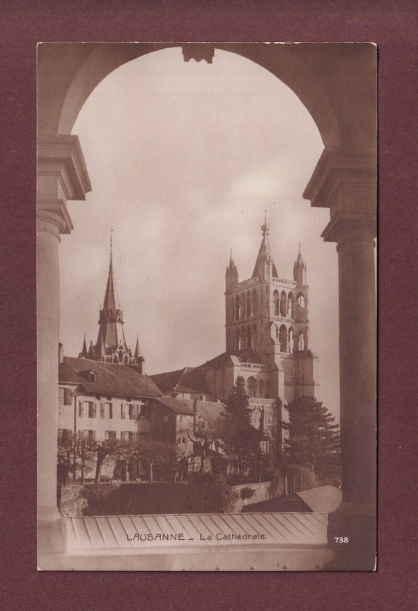 LAUSANNE - Cathédrale - 1924
