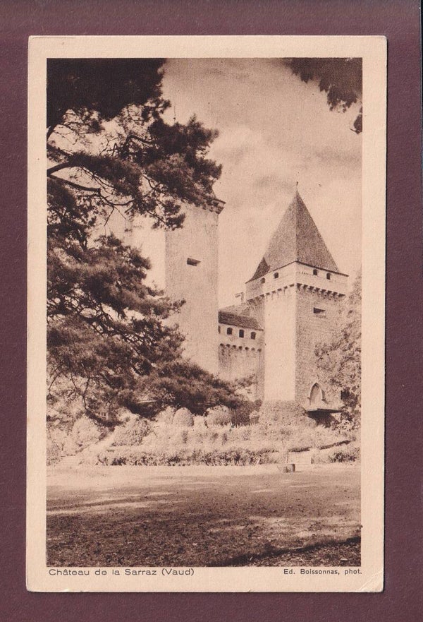 Château de LA SARRAZ - Boissonnas - 1930