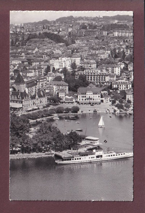 LAUSANNE - Ouchy - Le Port - 1964
