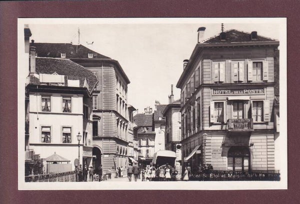 MOUDON - Pont St. Eloi - Hôtel de la Poste