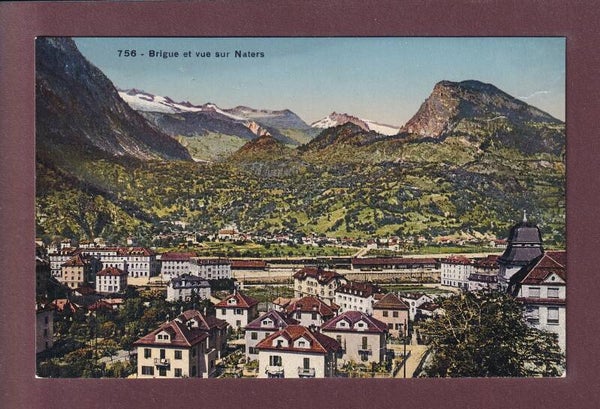 BRIGUE - Vue sur Naters