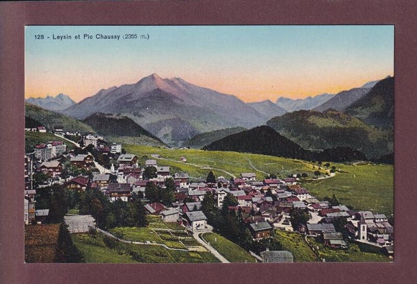 LEYSIN - Pic Chaussy