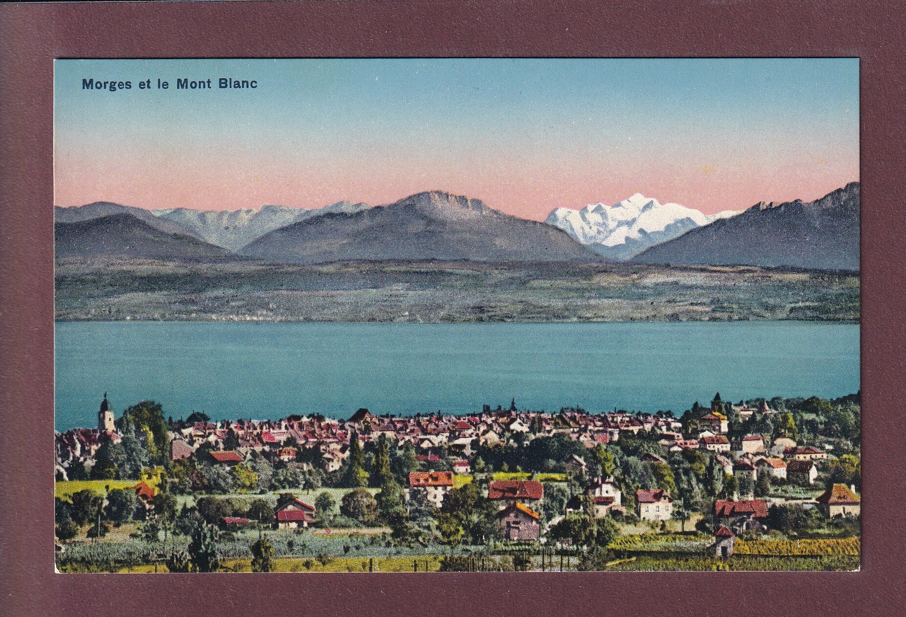 MORGES - Mont Blanc