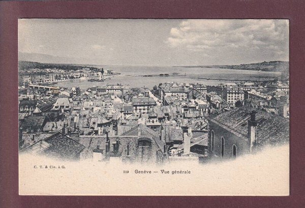 GENEVE - Vue générale