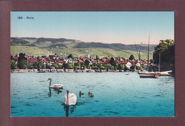 ROLLE depuis le lac