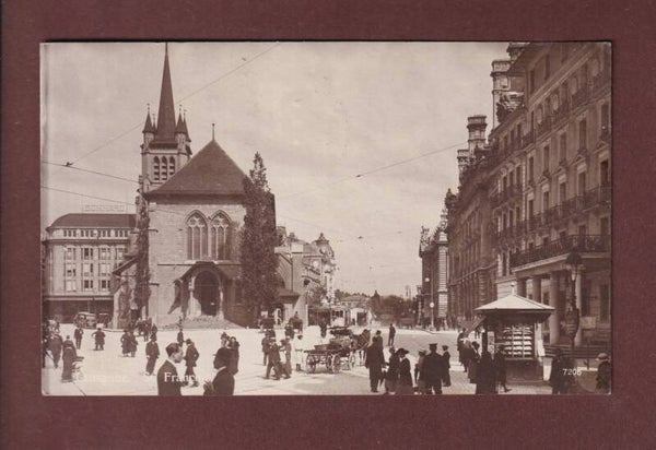 LAUSANNE - Place St. François - 1918