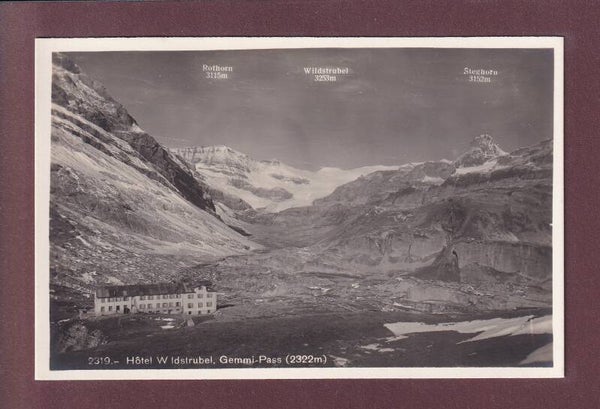 Hôtel WILDSTRUBEL - Gemmi-Pass