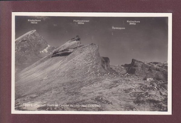 GEMMI-PASS - Hôtel Wildstrubel