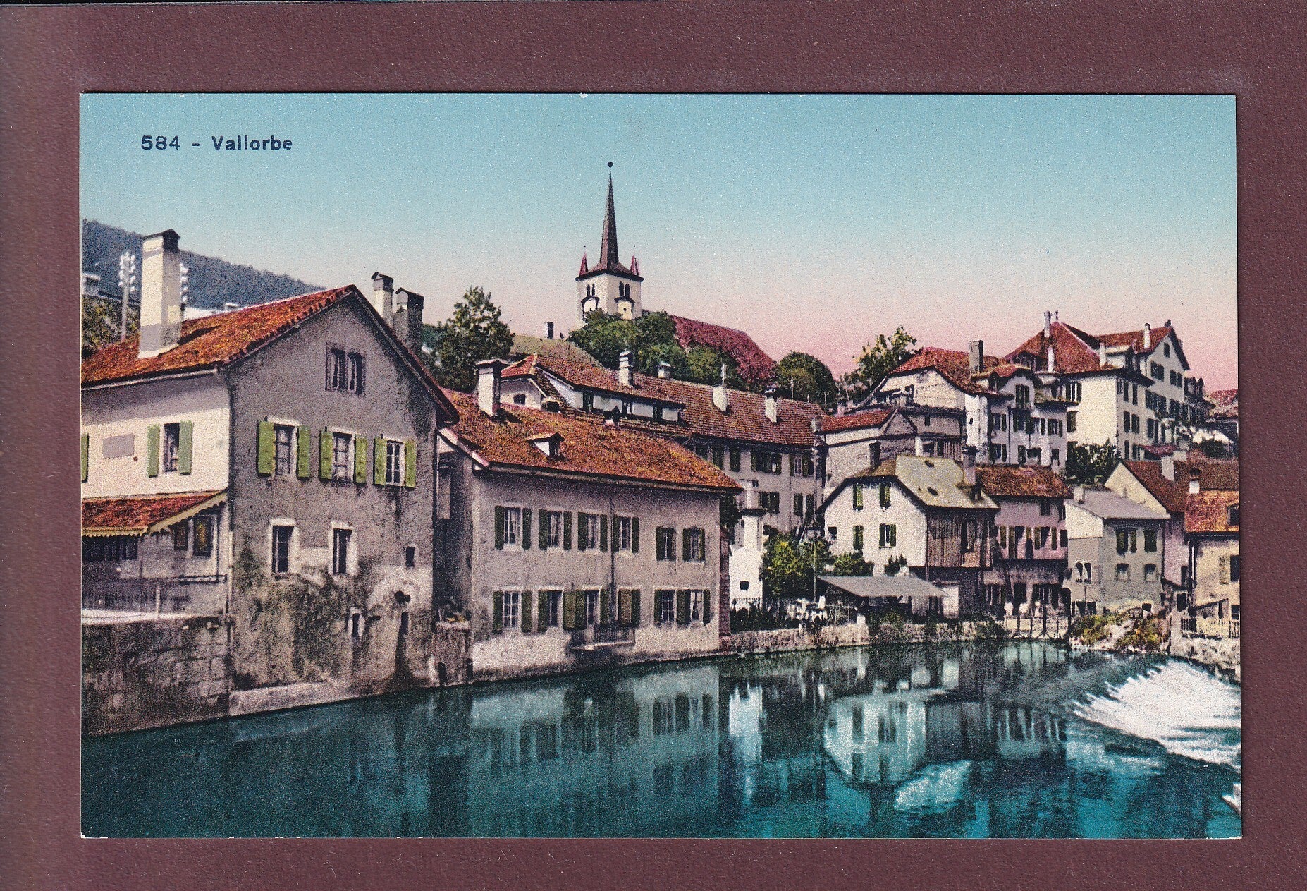 VALLORBE - Vue partielle