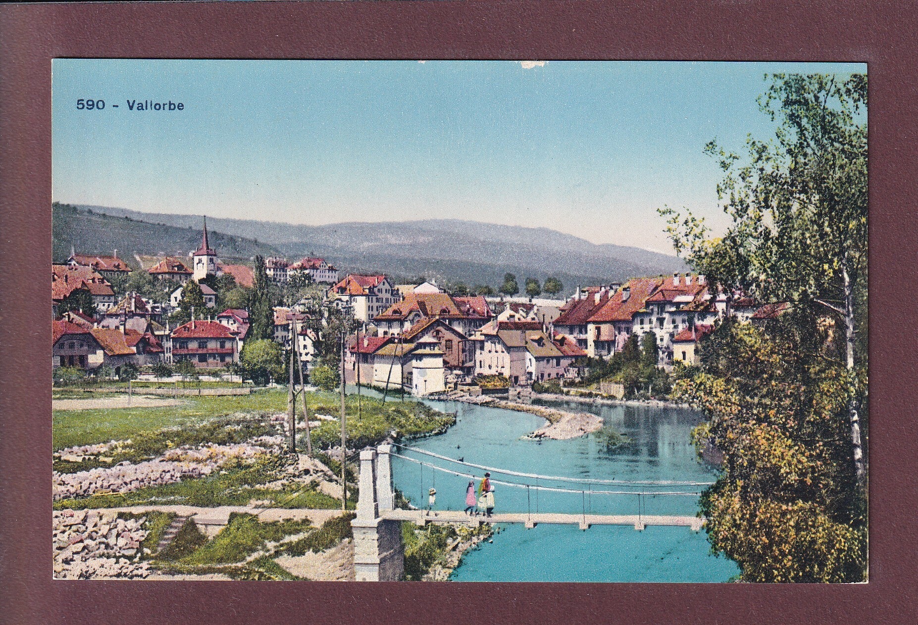 VALLORBE - Pont sur l'Orbe