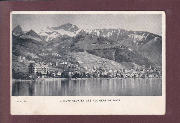 MONTREUX - Rochers de Naye