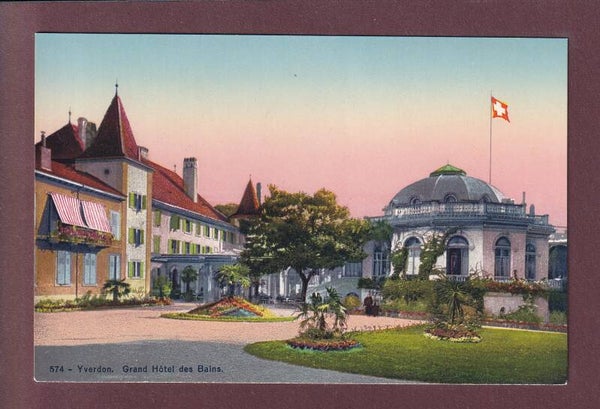 YVERDON - Grand Hôtel des Bains