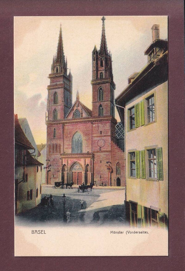 BASEL - Münster - Vorderseite