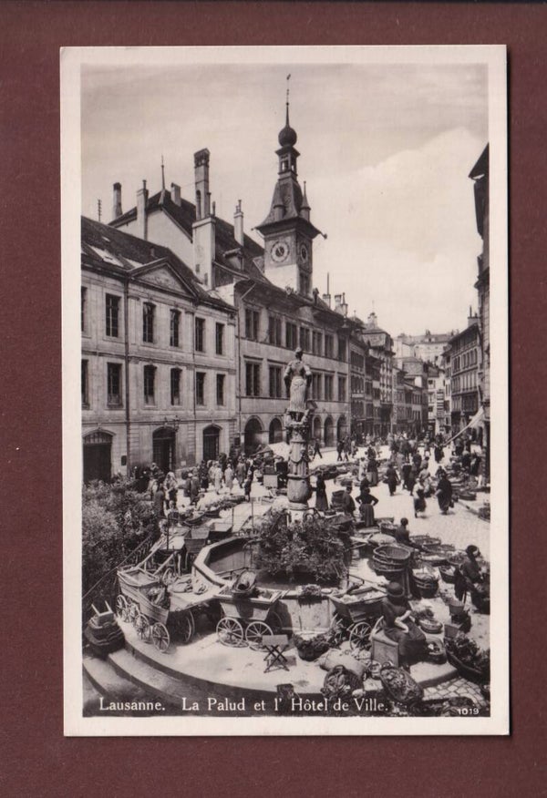 LAUSANNE - La Palud - Marché