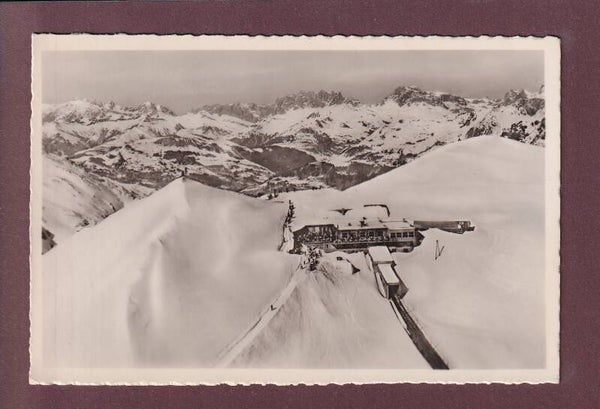 WEISSFLUHJOCH - Fliegeraufnahme - 1952