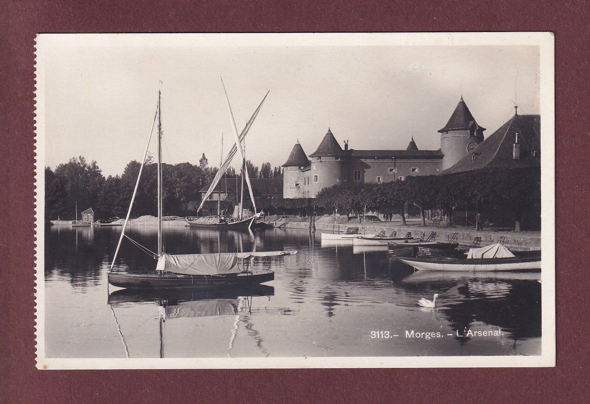 MORGES - Arsenal - Bateaux - 1932