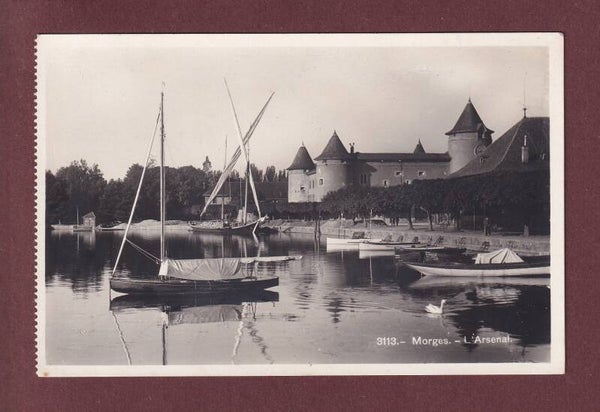 MORGES - Arsenal - Bateaux - 1932