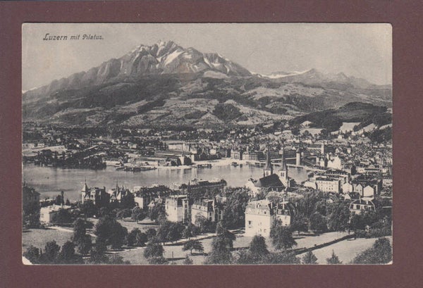 LUZERN - Hofkirche - Pilatus