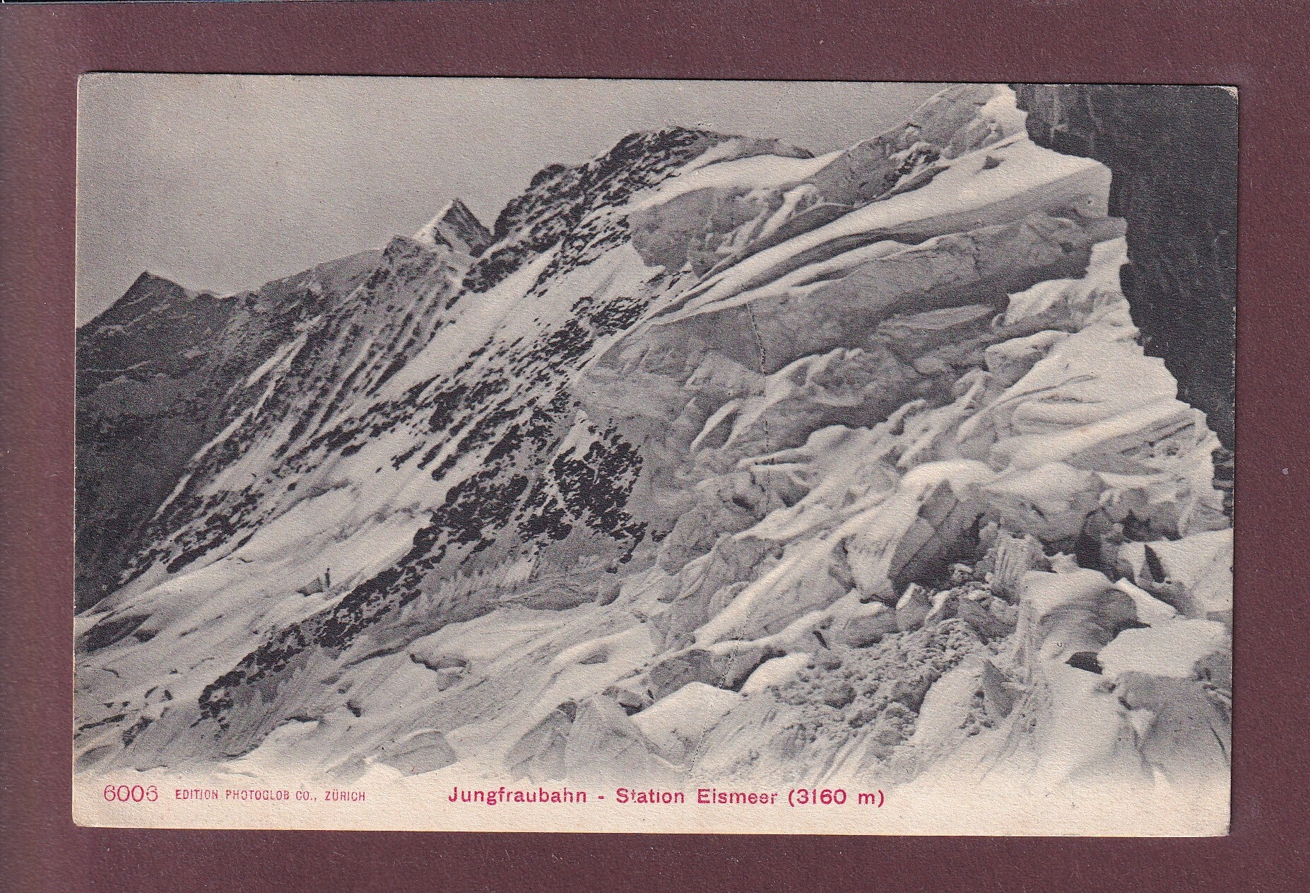 Jungfraubahn - STATION EISMEER - 1907