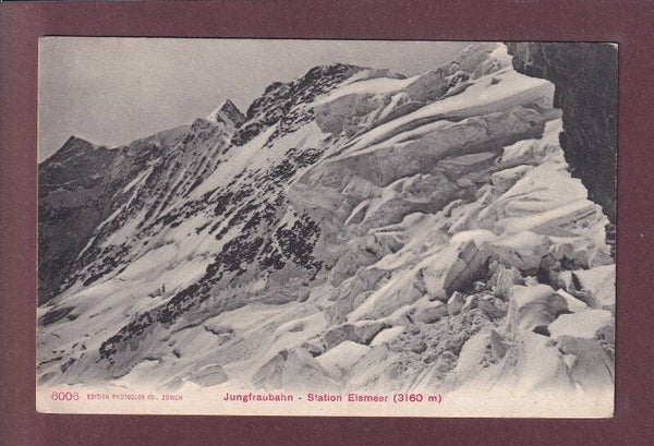 Jungfraubahn - STATION EISMEER - 1907