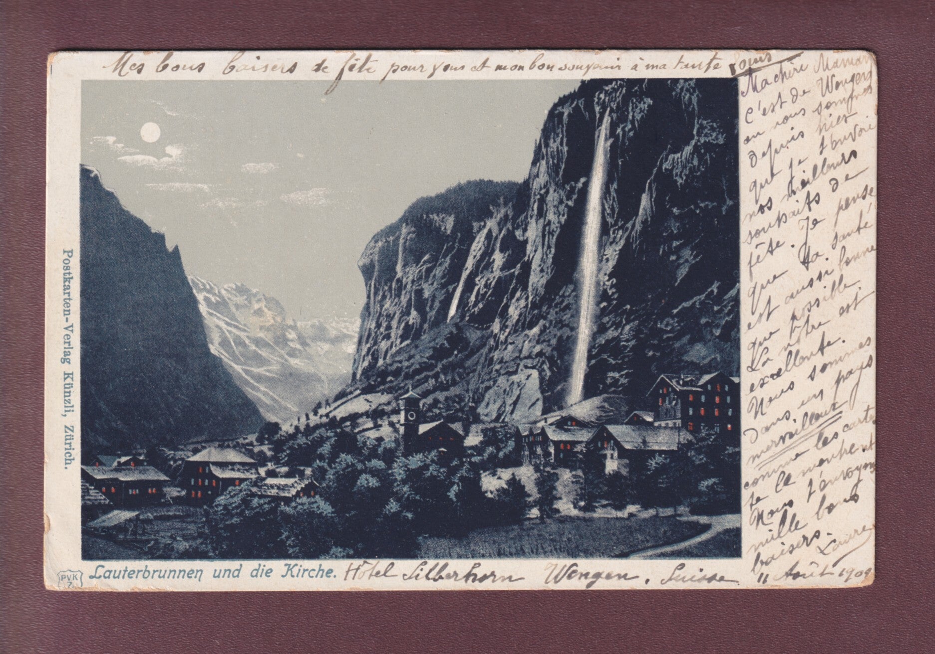 LAUTERBRUNNEN bei Nacht