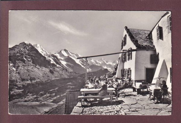 Grindelwald - HOTEL FAULHORN - Terrasse - 1960
