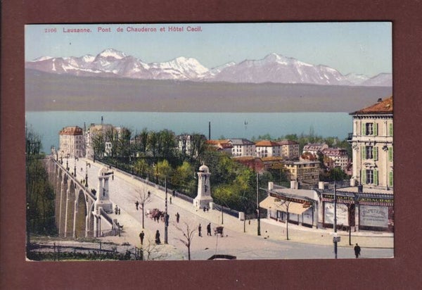 LAUSANNE - Pont Chauderon - Cécil