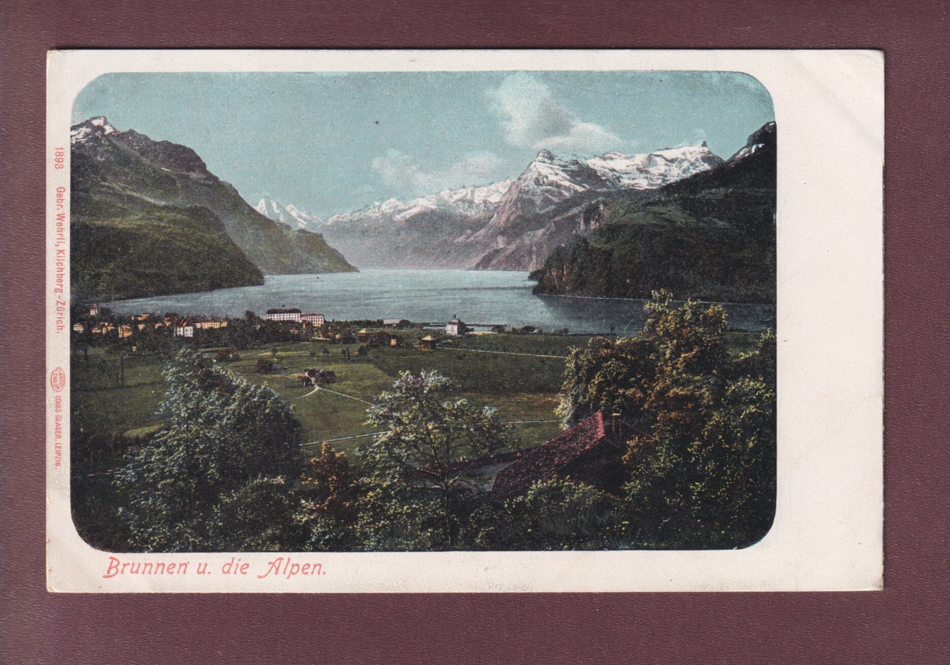 BRUNNEN und die Alpen