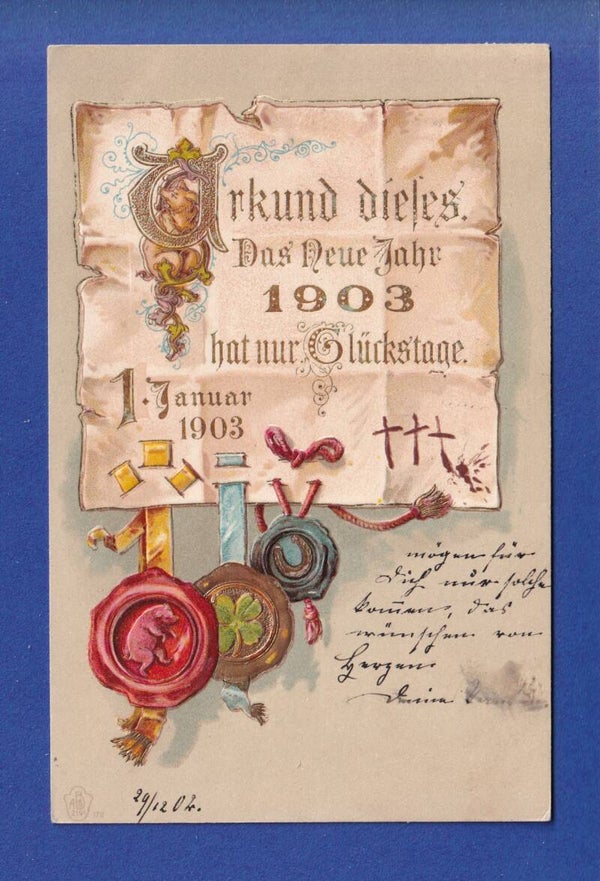 NEUJAHR - 1903