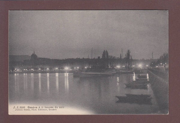 GENEVE de nuit