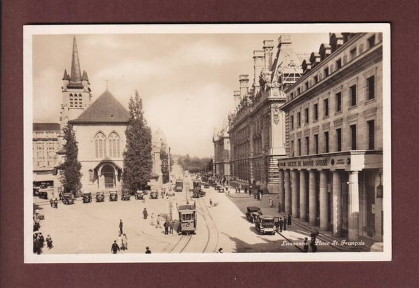 LAUSANNE - Place St. François - Tram