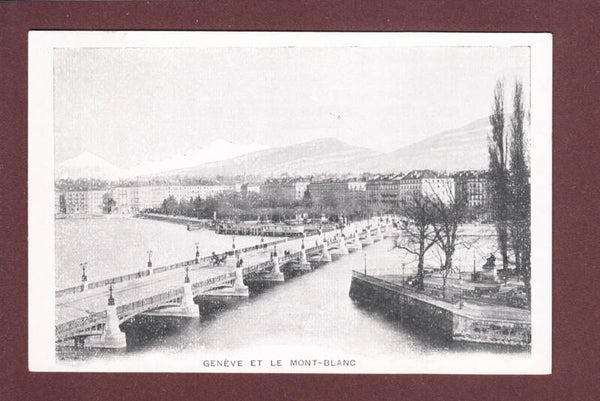 GENEVE - Mont-Blanc