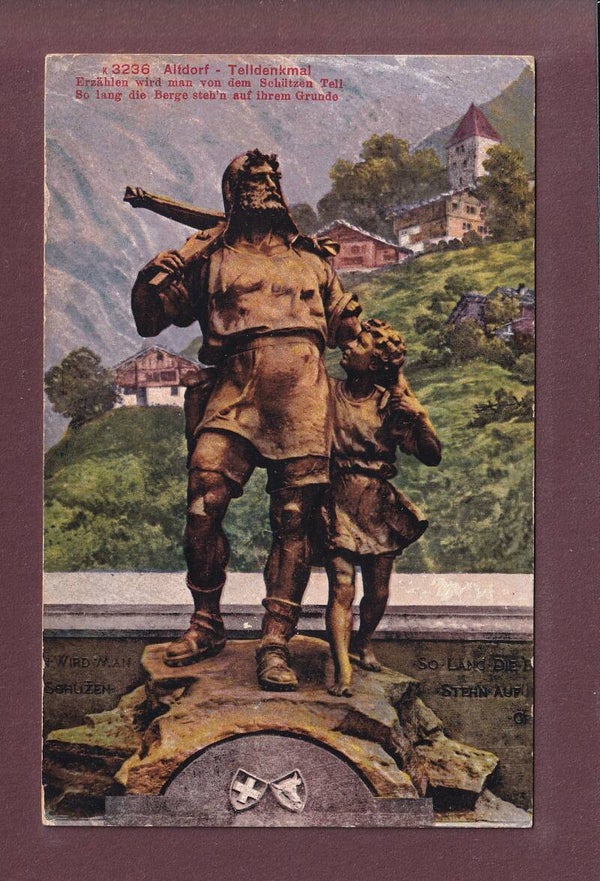 ALTDORF - Telldenkmal - 1911