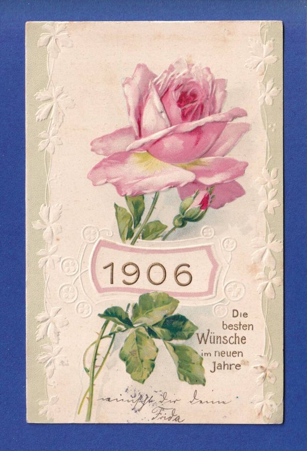 NEUJAHR - Rose - 1906