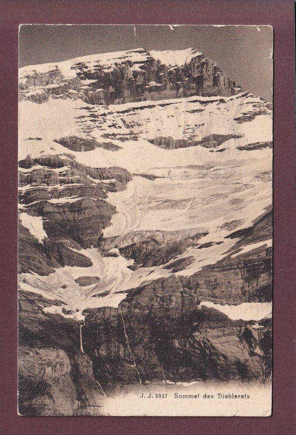 Sommet des DIABLERETS - 1921