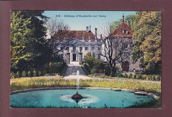 Château d'HAUTEVILLE sur Vevey