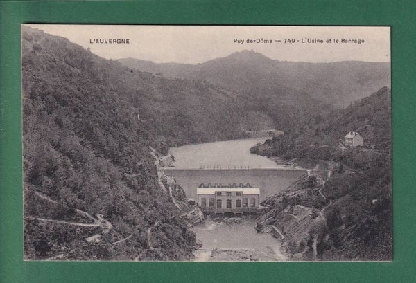 PUY-DE-DOME - Usine et Barrage