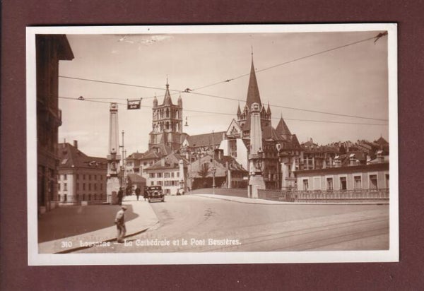 LAUSANNE - Pont Bessières - Cathédrale