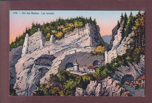 COL DES ROCHES - Les tunnels