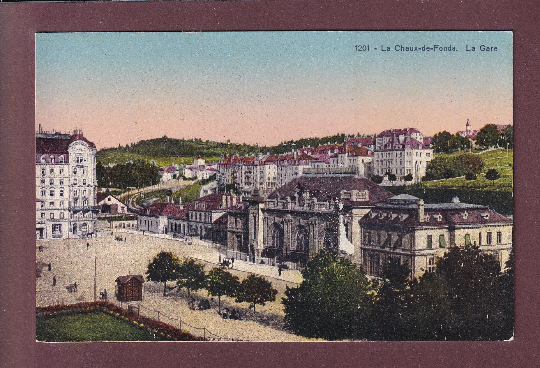 LA CHAUX-DE-FONDS - La Gare