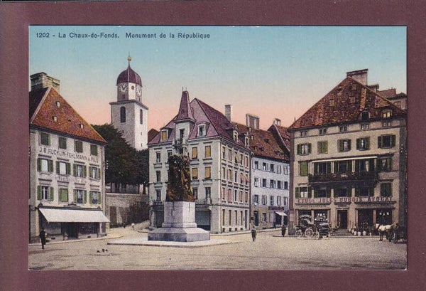 LA CHAUX-DE-FONDS - Monument de la République